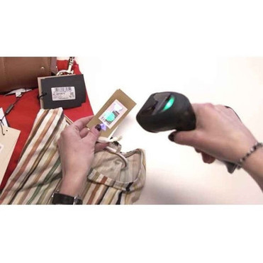 Datalogic QuickScan QBT2500 Barcode Scanner Kit - Cable Connectivity - 1D 2D - LED - Imager - Omni-directional - Bluetooth Radio - - QBT2500-BK-BTK1