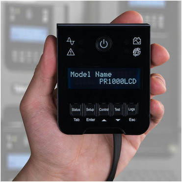 CyberPower Smart App Sinewave PR1000LCD 1000VA Pure Sine Wave Mini-Tower LCD UPS - Mini-tower - AVR - 8 Hour Recharge - 310 Minute - PR1000LCD
