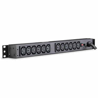 CyberPower Basic PDU20BHVT12R 12-Outlets PDU - Basic - NEMA L6-20P - 12 x IEC 60320 C13 - 230 V AC - 1U - Vertical - Rack-mountable PDU20BHVT12R