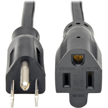 Tripp Lite 1ft Power Cord Extension Y Splitter Cable 5-15P to 5-15R 10A 18AWG 1 - 130V AC03m P022-001-2