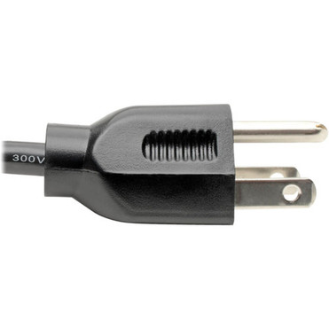 Tripp Lite 1ft Power Cord Extension Y Splitter Cable 5-15P to 5-15R 10A 18AWG 1 - 130V AC03m P022-001-2