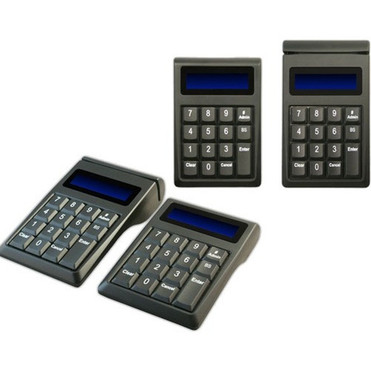 ID TECH SecureKey M130 Card ReaderKeypad Access Device - Black Door - Mechanical Key Magnetic Strip - LCD - 5 V DC IDKE-534833ABE-S1