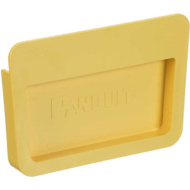 Panduit FiberRunnerreg End Cap 6x4 Yellow - Yellow - 1 - 08 Length - Polycarbonate FREC6X4LYL