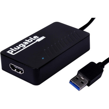 Plugable USB 30 to HDMI Video Graphics Adapter with Audio for Multiple Monitors - USB 30 - HDMI HDMI 14 Digital AudioVideo Female UGA-2KHDMI