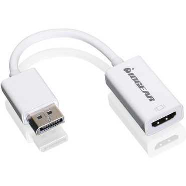 IOGEAR DisplayPort to HD Adapter - 71 DisplayPortHDMI AV Cable for Video Device Projector Monitor TV iMac MacBook Monitor - GDPHDW6