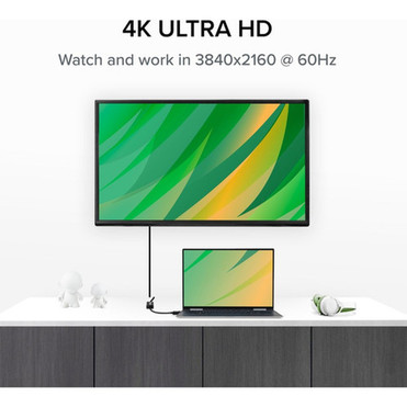 Plugable Displayport TO Hdmi Active Adapter - 7 DisplayPortHDMI AV Cable for AudioVideo Device Tablet PC Projector HDTV PC - DP-HDMI