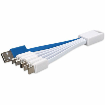 AddOn 127cm 500in Micro-USB Male to USB 20 A Female Black On-the-Go Cable - 5 USB Data Transfer Cable for Tablet PC Phone - USB5IN1CHARGER