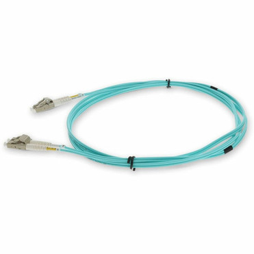 AddOn 7m Laser-Optomized Multi-Mode fiber LOMM Duplex LCLC OM4 Aqua Patch Cable - 23 ft Fiber Optic Network Cable for Network - 2 x ADD-LC-LC-7M5OM4