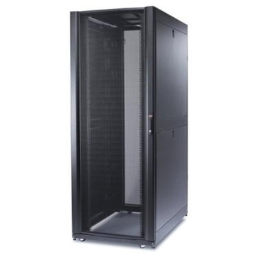 APC by Schneider Electric NetShelter SX 48U 750mm Wide x 1200mm Deep Enclosure - For Blade Server Converged Infrastructure - 48U Rack AR3357