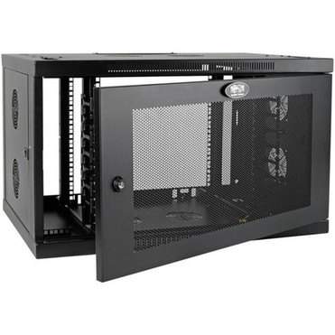 Tripp Lite by Eaton SmartRack SRW9UDPVRT Rack Cabinet - For Server LAN Switch Patch Panel - 9U Rack Height x 19 48260 mm Rack x SRW9UDPVRT