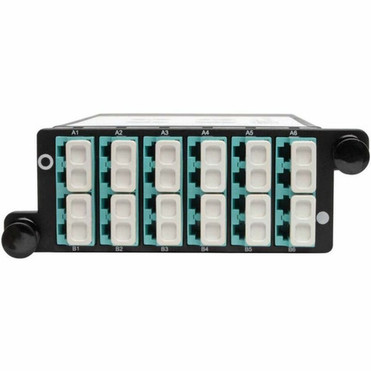 Tripp Lite 12-Fiber Patch Panel 2 MTPMPO to 12 LC 10Gb Breakout Cassette - 2 x MTPMPO 12 x LC - 14 Ports - 14 x RJ-11 - 12 x N482-2M12-LC12