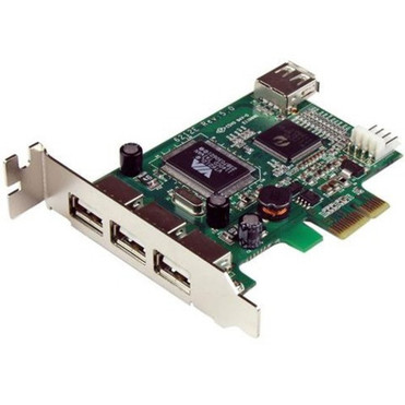 StarTechcom_4_Port_PCI_Express_Low_Profile_High_Speed_USB_Card_-_3_x_4-pin_Type_A_Female_USB_20_USB_External_PEXUSB4DP