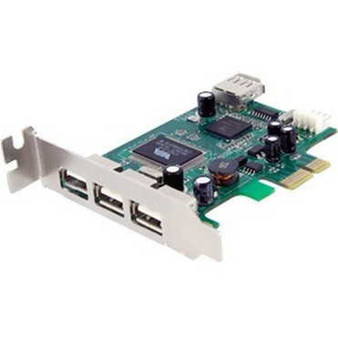StarTechcom_4_Port_PCI_Express_Low_Profile_High_Speed_USB_Card_-_3_x_4-pin_Type_A_Female_USB_20_USB_External_PEXUSB4DP