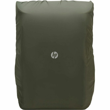HP Carrying Case Backpack for 156 Notebook - Gray Green - Water Resistant RFID Resistant - Plastic Polyethylene Foam Body - - L 9J496AA
