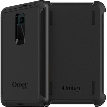OtterBox Galaxy Tab 80 2018 Defender Series Case - For Samsung Galaxy Tab A Tablet - Black - Fingerprint Resistant Drop Scratch - 77-61125