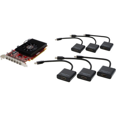 VisionTek AMD Radeon HD 7750 Graphic Card - 2 GB GDDR5 - PCI Express x16 - 6 x Mini DisplayPort - Mini DisplayPort 900880