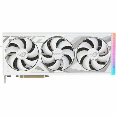 Asus ROG NVIDIA GeForce RTX 4080 SUPER Graphic Card - 16 GB GDDR6X - 7680 x 4320 - 267 GHz Boost Clock - 256 bit Bus Width - PCI 40 ROG-STRIX-RTX4080S-O16G-WHITE