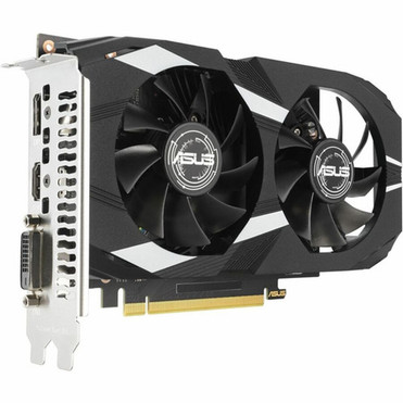 Asus NVIDIA GeForce RTX 3050 Graphic Card - 6 GB GDDR6 - 7680 x 4320 - 150 GHz Boost Clock - 96 bit Bus Width - PCI Express 40 - - 1 DUAL-RTX3050-6G