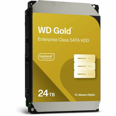 WD Gold WD241KRYZ 24 TB Hard Drive - 35 Internal - SATA SATA600 - 7200rpm - 512e Format - 5 Year Warranty WD241KRYZ