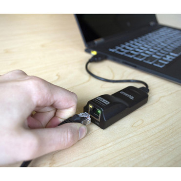 Plugable USB 20 to Ethernet Fast 10100 LAN Wired Network Adapter - Compatible with Chromebook Windows Linux USB2-E100