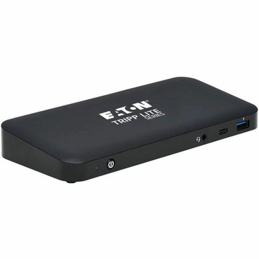 Tripp Lite by Eaton U442-DOCK8-B Docking Station - for MonitorNotebookSmartphoneKeyboardMouseHeadsetFlash Drive - 85 W - USB C - U442-DOCK8-B