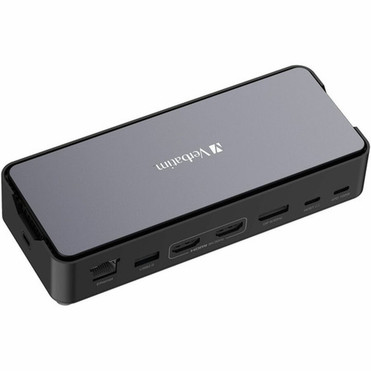 Verbatim USB-C Pro Docking Station 15-in-1 - 256GB Vi3000 SSD - for MonitorHeadphoneSpeaker - Charging Capability - Memory Card - - 32174