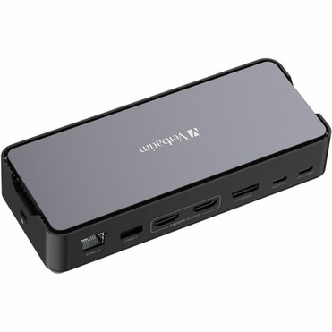 Verbatim USB-C Pro Docking Station 15-in-1 - for HeadsetSpeaker - Charging Capability - Memory Card Reader - SD microSD - USB Type C 32171
