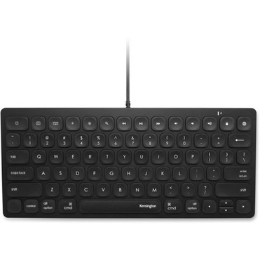 Kensington Keyboard - Cable Connectivity - Lightning Interface - iPad - Black K75505US