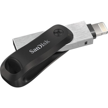 SanDisk iXpand Flash Drive Go For Your iPhone - 128 GB - USB 30 Type A Lightning - 1 Year Warranty SDIX60N-128G-GN6NE