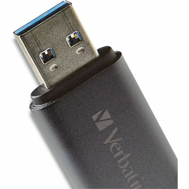 Verbatim Store n Go Dual 128GB USB 32 Gen 1 Type A Flash Drive - 128 GB - USB 32 Gen 1 Type A - Graphite - Lifetime Warranty - 71276