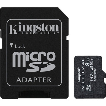 Kingston Industrial SDCIT2 8 GB Class 10UHS-I U3 V30 microSDHC - 5 Year Warranty SDCIT28GB