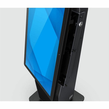 Elo Wallaby Pro Countertop Stand - E989127 - 22 to 27 Screen Support - Countertop - Black Silver - For POS Terminal Touch Screen E989127