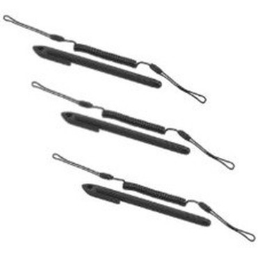 Zebra Stylus - 3 Pack - Capacitive Touchscreen Type Supported - 020 5 mm - Plastic Carbon - Black SG-TC7X-STYLUS-03