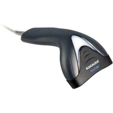 Datalogic General Purpose Corded Handheld Contact Linear Imager Barcode Scanner Kit - Cable Connectivity - 591 150 mm Scan - 1D - TD1120-BK-90K1