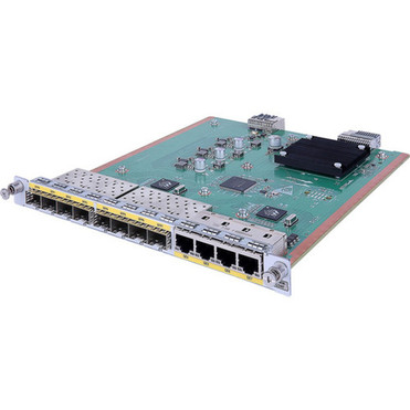 HPE Expansion Module - For Data Networking Optical Network - 4 x RJ-45 1000Base-T LAN - Twisted Pair Optical FiberGigabit Ethernet - JH238A