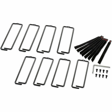 APC NetShelter SX 750mm Cable Ring Set - Ring - Black AR7707