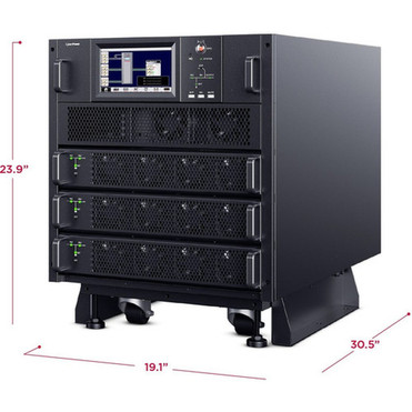 CyberPower SM020KAMFA 3-Phase Modular Smart App Online UPS System - 11U Modular - AVR - 120 V AC 230 V AC Input - 120 V AC 127 V AC SM020KAMFA
