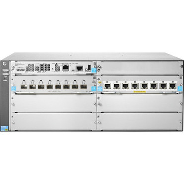 Aruba 5406R 8-port 125510GBASE-T PoE 8-port SFP No PSU v3 zl2 Switch - 8 Ports - Manageable - Gigabit Ethernet 10 Gigabit - JL002A