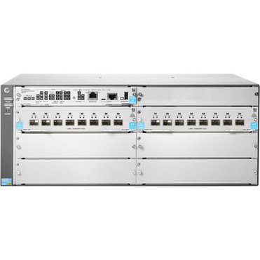HPE 5406R 16-port SFP No PSU v3 zl2 Switch - Manageable - 10 Gigabit Ethernet - 10GBase-X - 3 Layer Supported - Modular - Optical - JL095A
