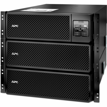 APC by Schneider Electric Smart-UPS SRT 10000VA RM 208V IEC - 6U Rack-mountable - 150 Hour Recharge - 4 Minute Stand-by - 208 V Input SRT10KRMXLT-IEC