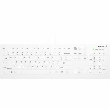 Active Key AK-C8112 Medical Keyboard - Cable Connectivity - USB Type A Interface - 105 Key - English US - MembraneScissor Keyswitch AK-C8112-US-WUS