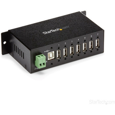 StarTechcom_7-Port_Industrial_USB_20_Hub_with_ESD__350W_Surge_Protection_-_Mountable_-_Multiport_Hub_ST7200USBM_-_Add_7_external_ST7200USBM