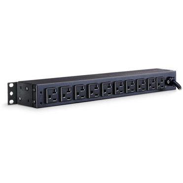 CyberPower_Metered_PDU20M2F10R_12-Outlets_PDU_-_Metered_-_NEMA_5-20P_-_12_x_NEMA_5-20R_-_120_V_AC_-_1U_-_Vertical_-_Rack-mountable_PDU20M2F10R