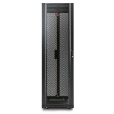Schneider Electric NetShelter Rack Cabinet - For AV Equipment - 42U Rack Height x 19 48260 mm Rack Width - Floor Standing - Black AR3810