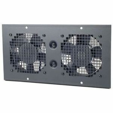 APC by Schneider Electric Roof Fan Tray 230V 60HZ for NetShelter WX Enclosures - 2 Fan - 208 V AC - Black AR8207BLK