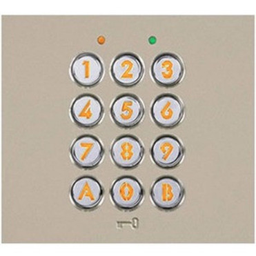 Aiphone Access Control Keypad Module - Backlit Keypad - Outdoor Door - Metal GT-AC