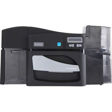 Fargo DTC4250e Single Sided Desktop Dye SublimationThermal Transfer Printer - Color - Card Print - Fast Ethernet - USB - LCD Display 52006
