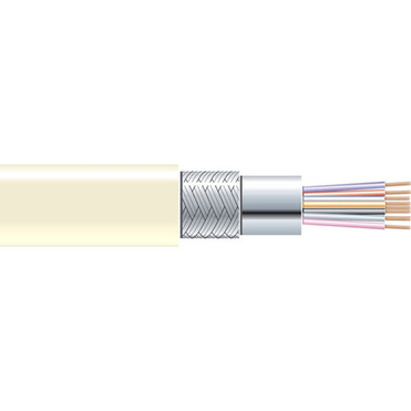 Black Box RS-232 Bulk Serial Cable - Double-Shielded PVC 7-Conductor 500-ft 1524-m - 500 ft Serial Data Transfer Cable - First EMN07A-0500