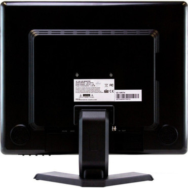 ViewZ VZ-19RTN 19 Class SXGA LCD Monitor - 54 - Black - 19 Viewable - LED Backlight - 1280 x 1024 - 167 Million Colors - 250 - 5 - VZ-19RTN