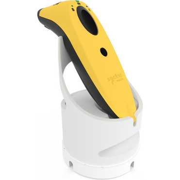 Socket Mobile SocketScan S720 Linear Barcode Plus QR Code Reader Yellow  White Dock - Wireless Connectivity - 1496 380 mm Scan CX3993-3050